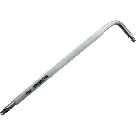 Faithfull FAIHKT10 Coloured Star Key T10 Hex Key Allen Key FAIHKT10