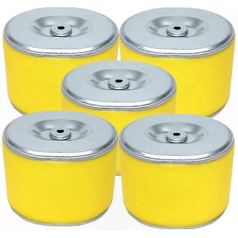 Kit de filtre à air de remplacement avec préfiltre compatible avec les moteurs GX390 et GX340 de 13 ch, paquet de 5 pièces. (1/5)