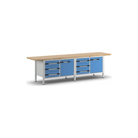 eurokraft pro  Banco da lavoro  struttura a telaio serie 8000 