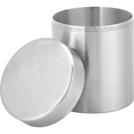 400 ml Edelstahl-Aufbewahrungsdose für Tee, Kaffee und Zucker - Auslaufsichere Metalldose für Küche und Haushalt, stilvolles und langlebiges Aufbewahrungsgefäß. (1/5)