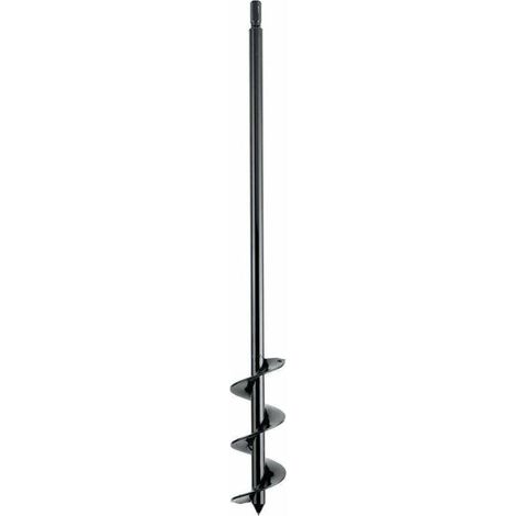 Gartenbohrer, sechseckiger, rutschfester Bohrer, 4,6 x 37 cm