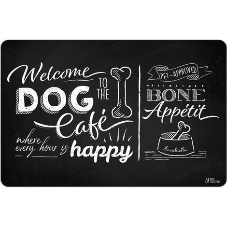 Polypropylen unter Matte mit Kreidetafel-Effekt Druck für Hunde