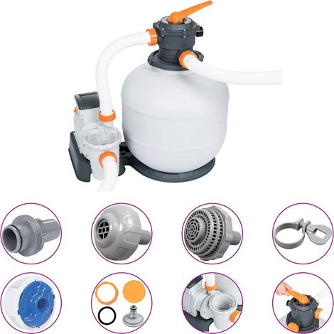 Maison Exclusive - Sandfilterpumpe Flowclear 8327 L/h (1/5)