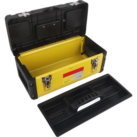 Coffre à outils de rangement, boîte de transport à grand espace, organisateur portable pour composants de réparation, modèle SK-1159-17 (1/5)