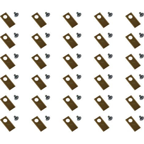 30 X 3,9 CM lame en titane pour robots tondeuse Honda Miimo HRM 300 310 500 520 3000