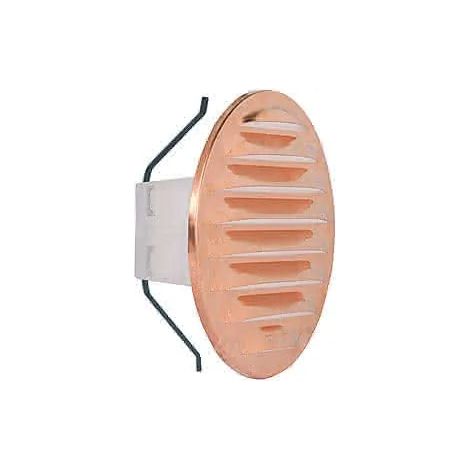 Griglia Tonda Ø80/125 In Rame Con Molle - Articolo: 9699-806-500