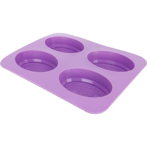 Moule en Silicone Ovale pour Cakes, Bougies et Savons Artisanaux DIY - Outil de Pâtisserie (1/5)