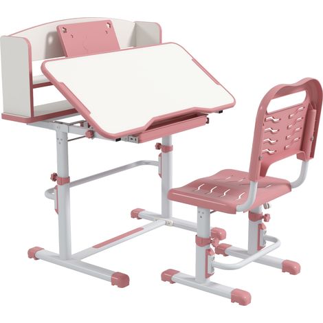 ZONEKIZ Kids Desk and Chair Set