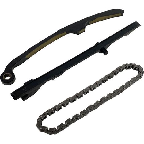 Chaîne de moteur de moto compatible avec Honda TRX400, TRX400EX, Sportrax400. Guide-chaîne en plastique résistant à l'usure, réduit le bruit de balancement de la chaîne.