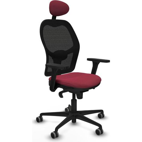 Piqueras-y-Crespo Jorquera Sedia da Ufficio Rossa Confortevole (1/3)