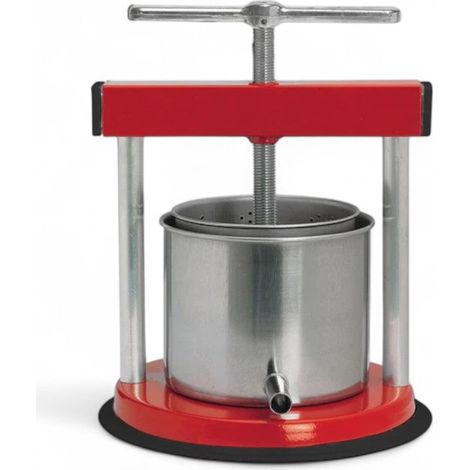 Torchietto premitutto milleusi in acciaio inox 24x24xH35 cm per alimenti Tommy (1/4)