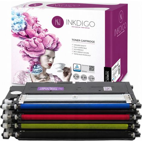 Inkdigo Toner CLT-406S kompatibel mit Samsung CLP-360 CLX-3300 Xpress C410W TÜV-zertifiziert (1/5)