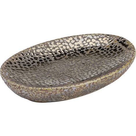Porte-savon en céramique Wenko – Marrakech – Finition brillante – Dimensions : 13,6 x 2 x 9,9 cm – Élégant et fonctionnel pour la salle de bain (1/4)