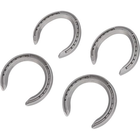 Lot de 4 fers à cheval en alliage d'aluminium, équipement d'équitation, accessoires de type 4