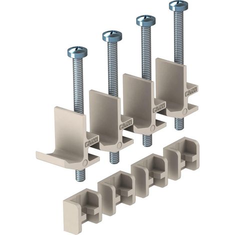 OBO Bettermann Befestigungseinheit GES in DB/HB Aluminium, 7407552