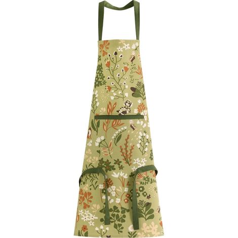 Tablier de cuisine recyclé avec poche de rangement multicolore 72 x 85 cm - PANGIVO (1/2)