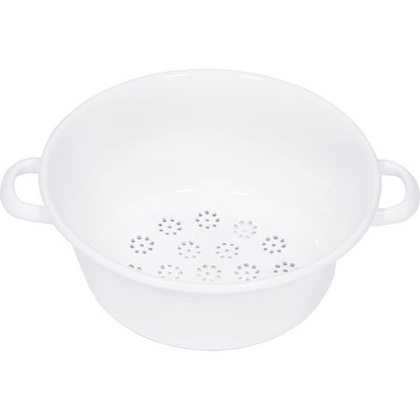 Riess Classic Weiss Gemüsesieb Ø26cm Emaille (1/5)
