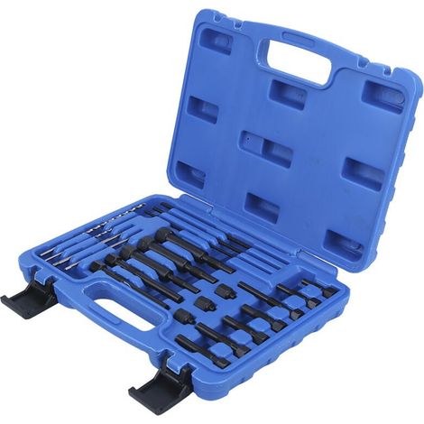 Sjlerst – Extracteur de bougie de préchauffage M8 M10 – Kit complet avec 7 guides de perçage – Acier haute qualité – Extraction rapide sans démontage (1/5)