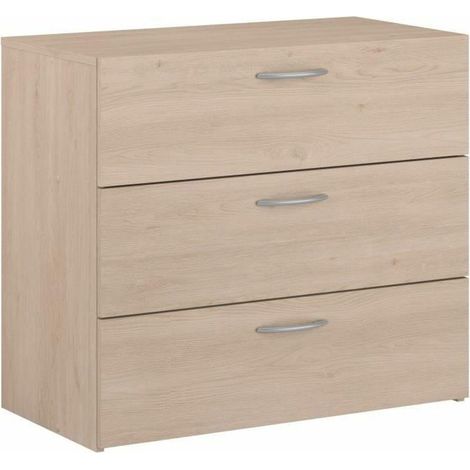 Parisot EASY LIFE Kommode Eiche 3 Schubladen 78,2 cm