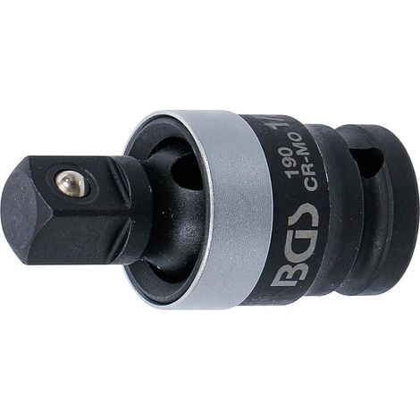 Cardan à Choc 12,5 mm (1/2) - Transmission Puissante et Fiable, Acier, Zones Difficiles - D-Work
