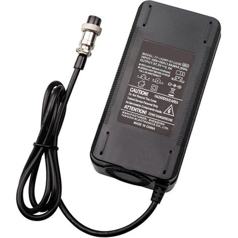 Chargeur de batterie au lithium 67,2 V 2 A pour vélo électrique, batterie lithium-ion 16S 60 V, charge pour monocycle (1/5)