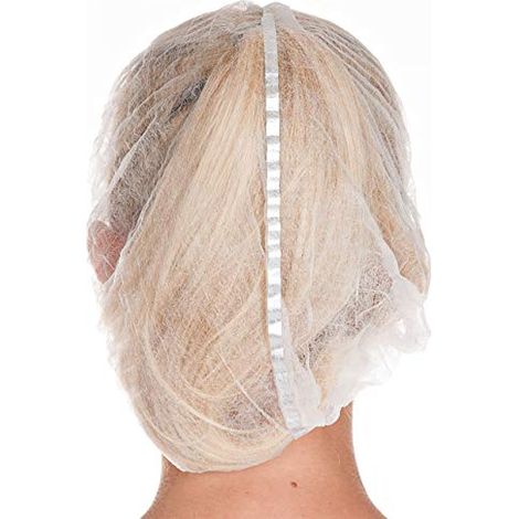 HYGOSTAR DETECTA CASQUETTE EN POLYPROPYLÈNE BLANC AVEC BANDE ÉLASTIQUE 50 CM FRANZ MENSCH 12164