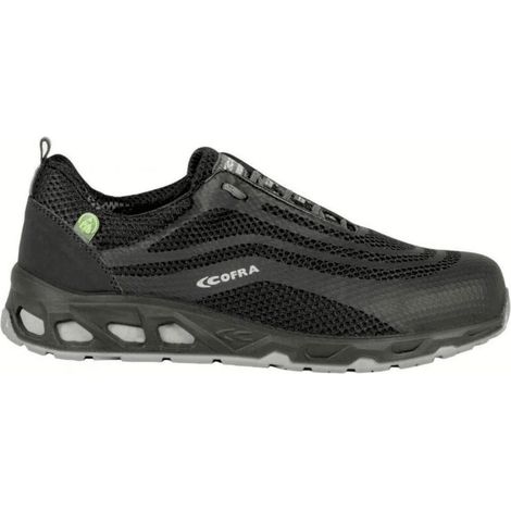 SCARPE ANTINFORTUNISTICHE LAVORO BASSE SCARPA COFRA WATT BLACK S1 P SRC TG 36