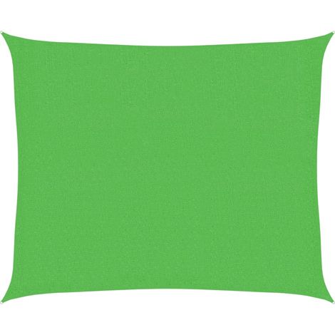 Maison Exclusive - Sonnensegel 160 g/m² Hellgrün 2,5x3 m HDPE