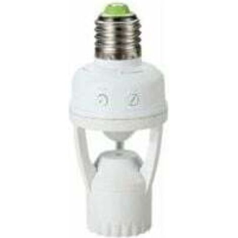 Douille d'ampoule avec détecteur de mouvement détection de sécurité E27 60W Motion Sensor (1/4)