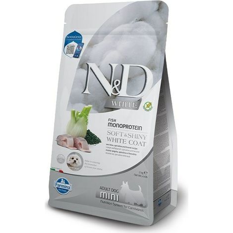 Farmina N&D SEA bass espirulina&fenel adulto MIN 2kg