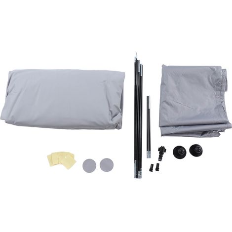 Piscine gonflable pour enfants avec auvent pare-soleil, pliable pour bébés, extérieur domestique (1/5)