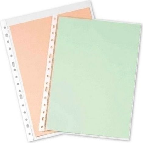 FUNDA MULT.PARDO PP 90µ CRIS.A4 16 P/100