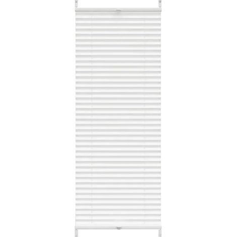 Store plissé, 40 x 100 cm, blanc (1/5)