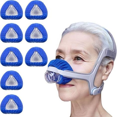 Nasal Mask Cushion Covers N20 Compatible Reusable N20 Pack and Mask Covers with Breathable Fabric Cushion (1/5)