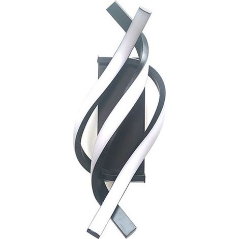 Applique murale LED intérieure design moderne incurvé 16W, éclairage décoratif pour maison (1/5)