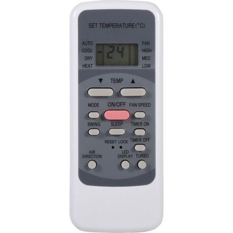 Télécommande universelle de remplacement pour climatiseur Midea R51M/E, nouvelle mode (1/5)