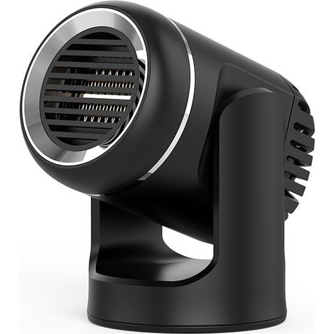 Calefactor para coche, descongelador y antivaho portátil de 12V 150W para parabrisas con base de 360 grados, descongelador y antivaho de calentamiento rápido para coches, SUV y camiones. (1/5)