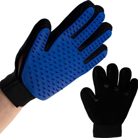GANT POUR CHIEN 2366 POUR PEIGNER, MASSAGER ET DÉBARSER (1/5)