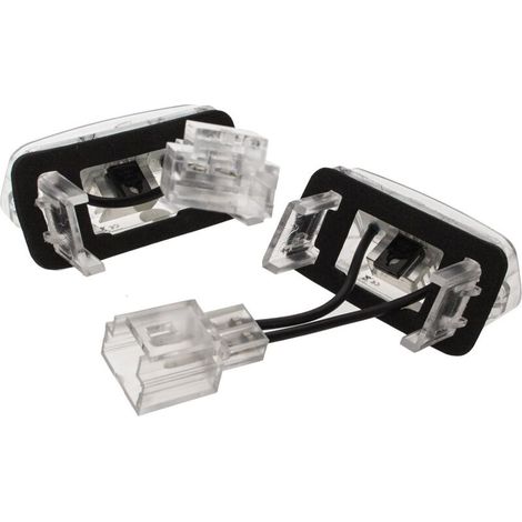 Lampade LED per targhe auto [Peugeot] [206, 207, 306, 307, 308, 406, 407, 5008, Expert, Partner, Traveller] 2 pezzi
