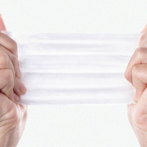 100 bandes de cire chaude professionnelle pour épilation visage et corps - Bandes jetables blanches (1/5)