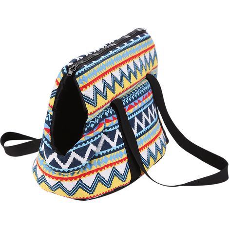 Sac à Main en Bandoulière pour Chiot et Chat, Sacoche pour Chien, Accessoire Idéal pour Petit Animal de Compagnie, Chihuahua, Yorkshire, Outil Portable，taille M