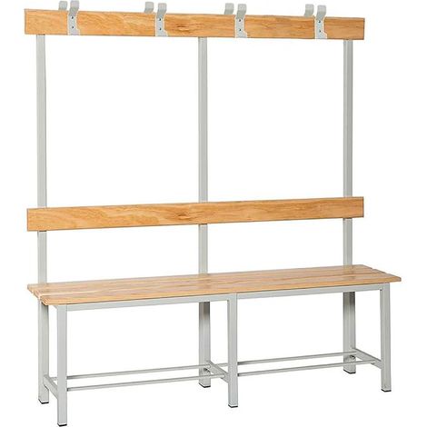 Simonbench Panchina Smontata Doppia Grigia 160 cm