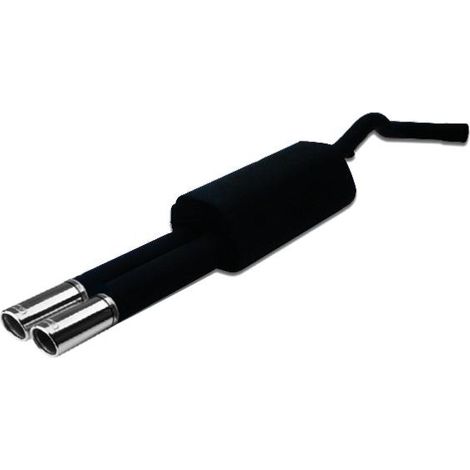 Silencieux Echappement Ulter Audi A4 B5 de 1994 a 2001 2 x 70mm-38836769