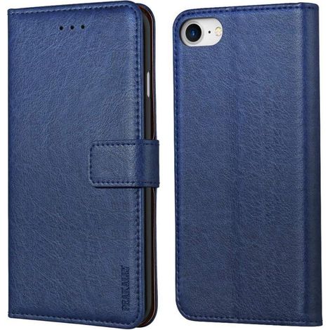 Handyhülle iPhone SE 2022 Premium Leder Flip Case mit Kartenfächer (1/5)