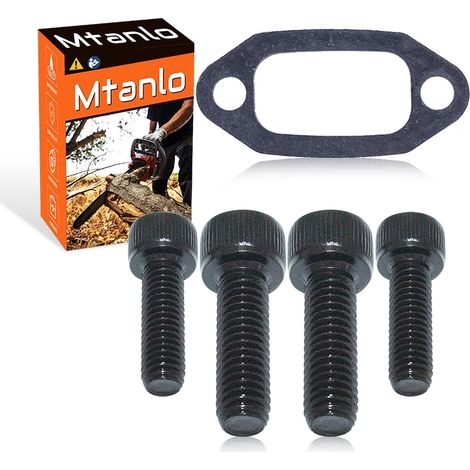 Kit de joint de vis de silencieux pour Husqvarna 362 365 Special 371 372 385 390 385XP 390XP (1/5)