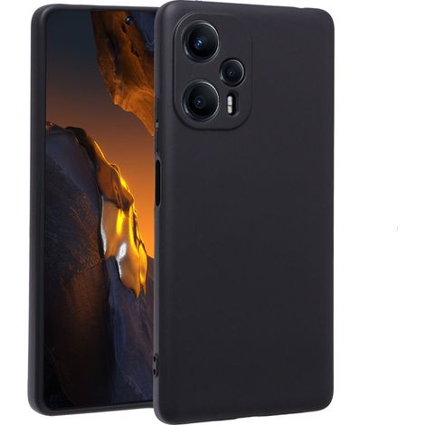 Funda para Xiaomi Poco F5, silicona ligera, negra. (1/5)
