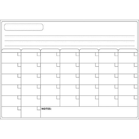 GROOFOO Tableau blanc,tableau magnétique effaable à sec calendrier tableau blanc réfrigérateur autocollants cuisine réfrigérateur tableau blanc-blanc GROOFOO (1/4)