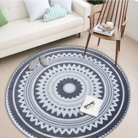 Tapis d'extérieur rond Ø60cm - indoor / outdoor-style 1 (1/3)