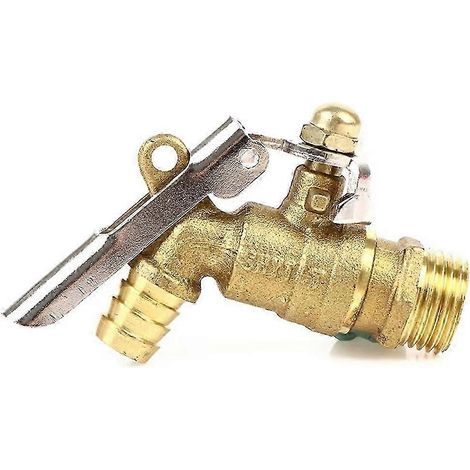 Robinets extérieurs en laiton pour jardin, robinets verrouillables pour lieux publics, robinets en laiton antigel, protection contre le vol d'eau. (1/5)