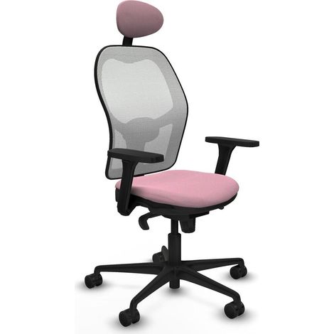 Piqueras-y-crespo Jorquera Silla de oficina rosa ergonómica (1/3)